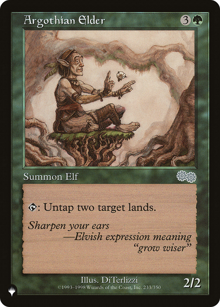 Argothian Elder (Retro) (USG-233) - The List