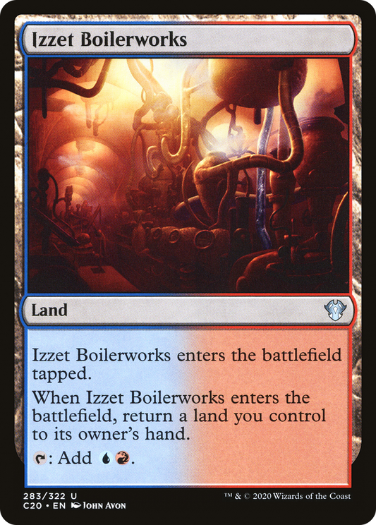 Izzet Boilerworks (283) - Commander 2020