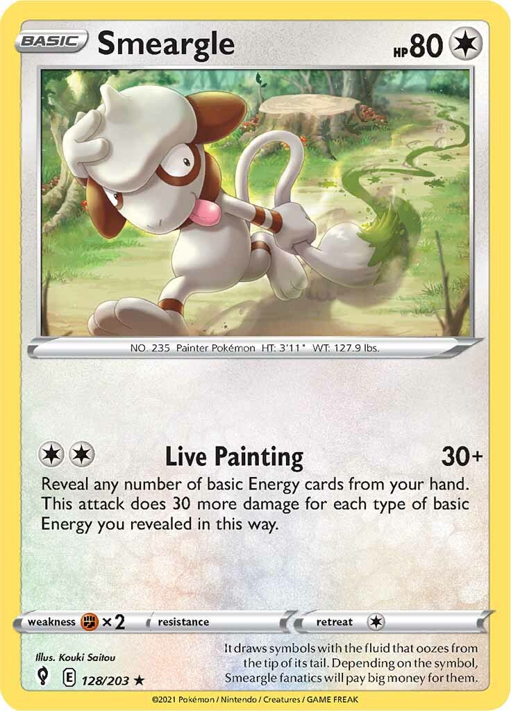 Smeargle (128/203) [Sword & Shield: Evolving Skies] | Silver Goblin