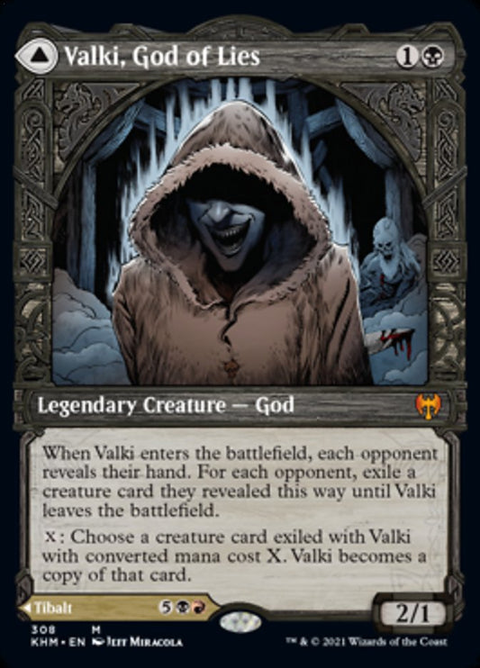 Valki, God of Lies // Tibalt, Cosmic Impostor (Showcase) [Kaldheim] Foil