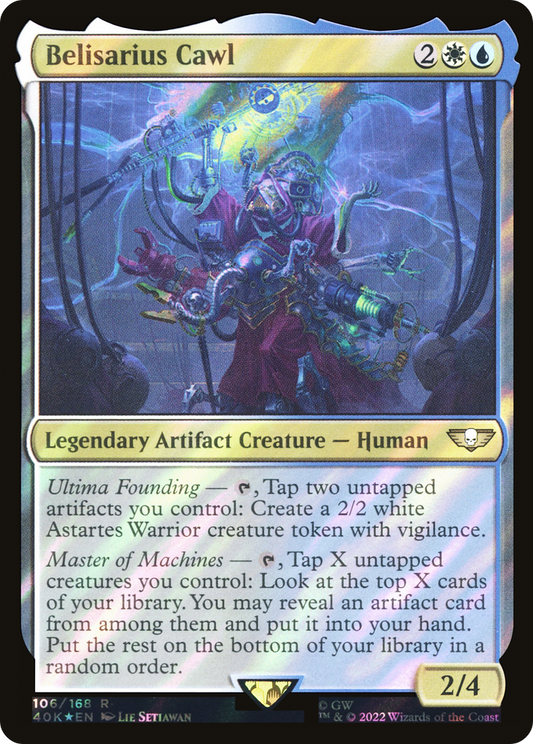 Belisarius Cawl (Surge Foil) [Warhammer 40,000]