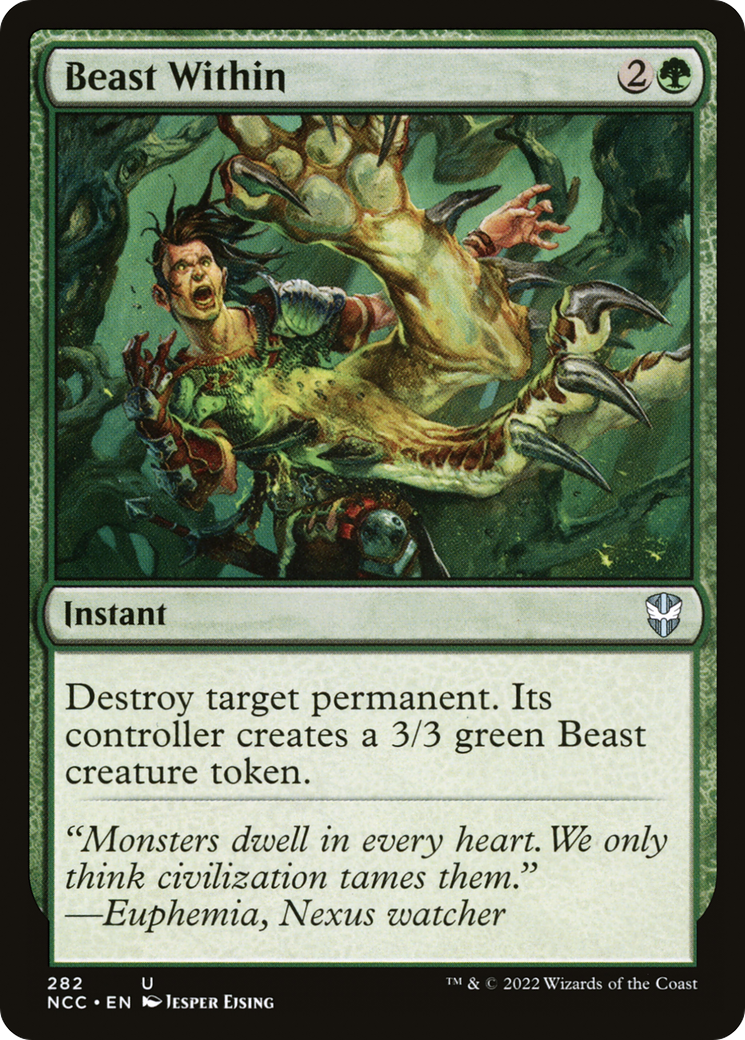 Beast Within (282) - New Capenna Commander