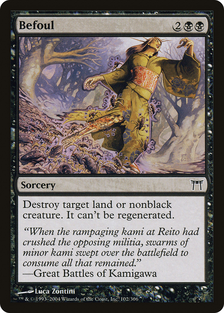 Befoul (102) - Champions of Kamigawa
