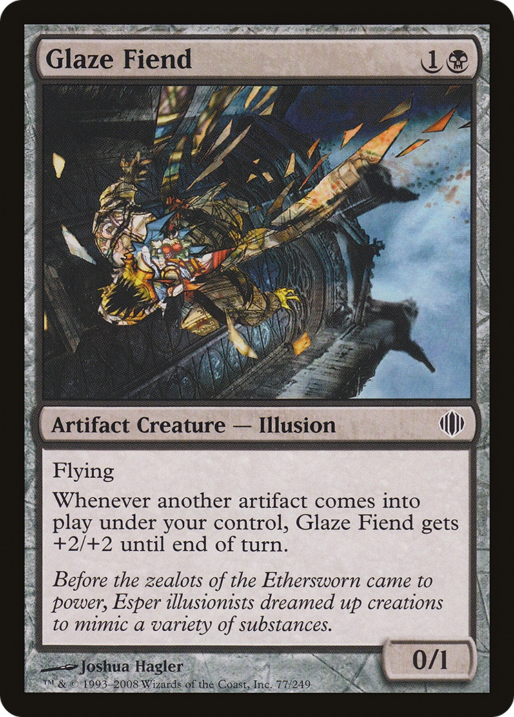 Glaze Fiend (077) Foil - Shards of Alara