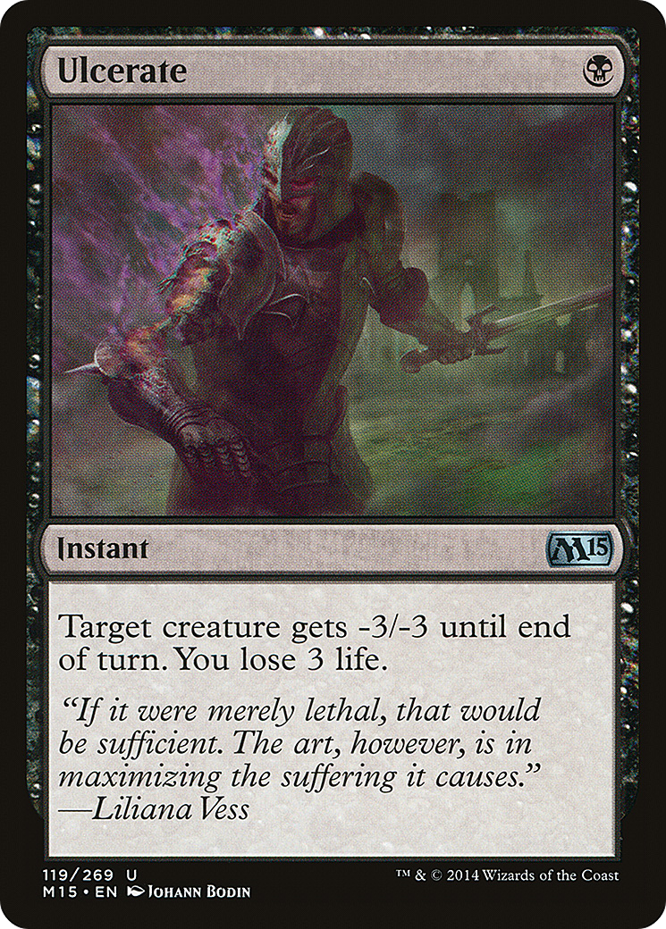 Ulcerate (119) Foil - Magic 2015