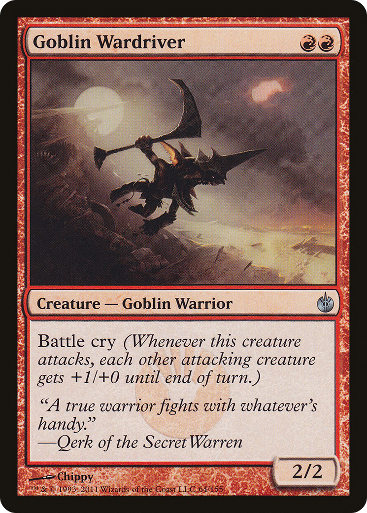 Goblin Wardriver (064) Foil - Mirrodin Besieged