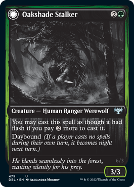 Oakshade Stalker (479) Foil - Innistrad: Double Feature