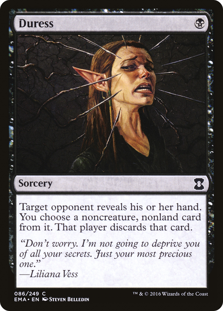 Duress (086) Foil - Eternal Masters