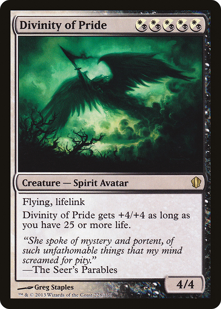 Divinity of Pride (228) - Commander 2013