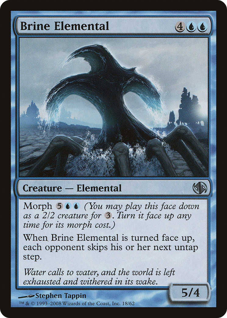 Brine Elemental (018) - Duel Decks: Jace vs. Chandra