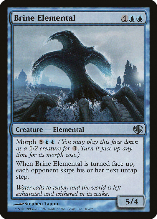 Brine Elemental (018) - Duel Decks: Jace vs. Chandra