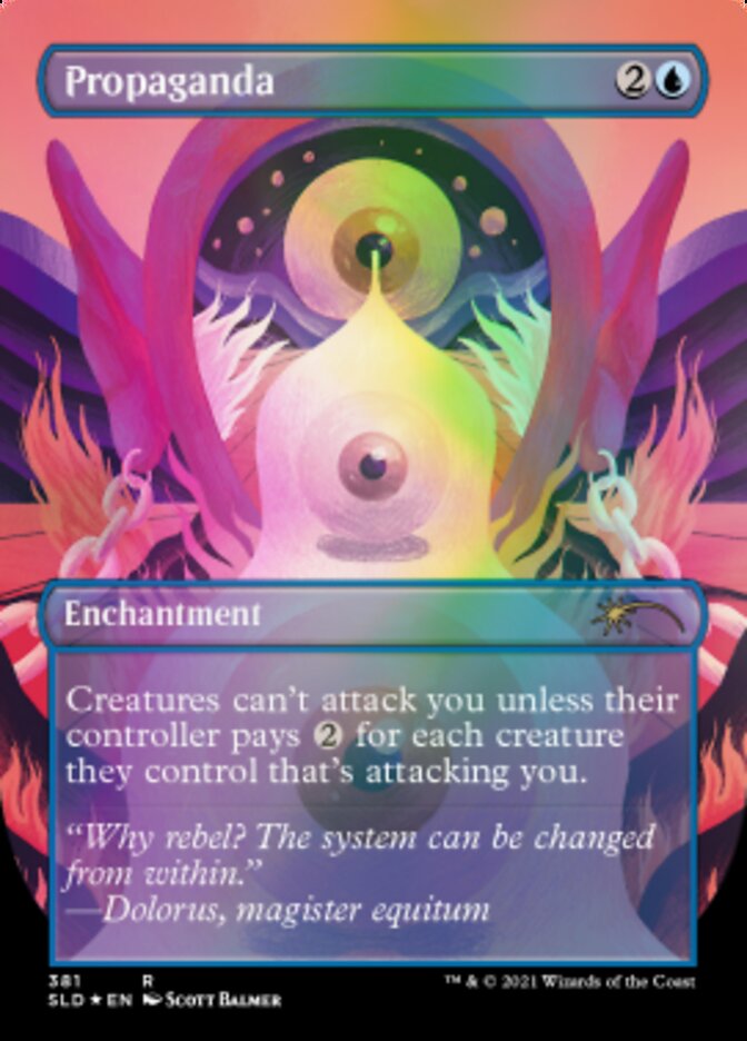 Propaganda // Propaganda (381) Foil - Secret Lair Drop