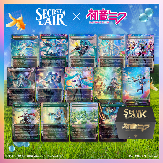 Secret Lair - Hatsune Miku Commander Deck