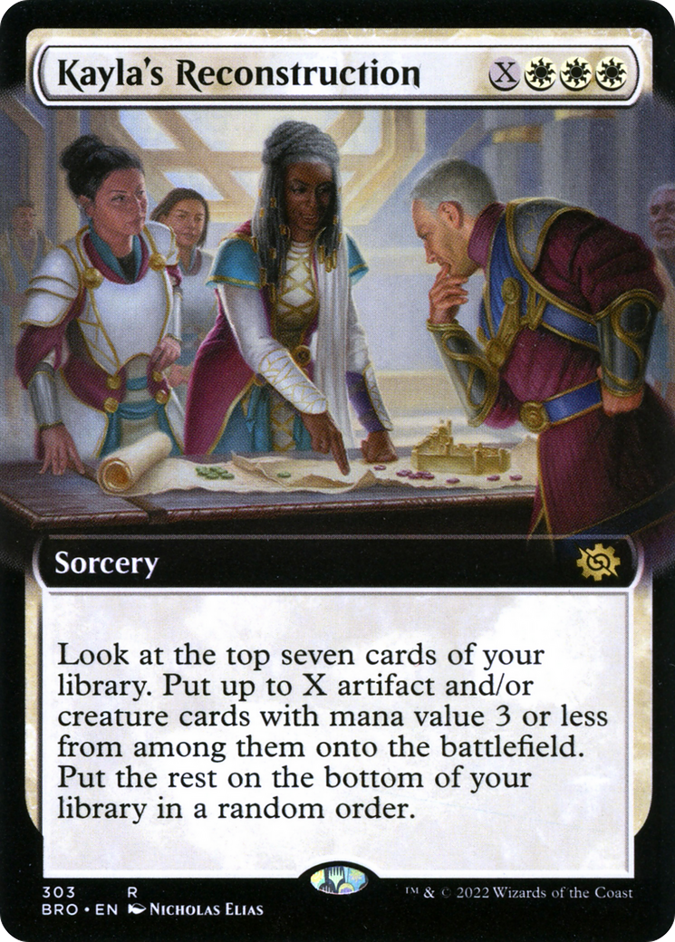 Kayla's Reconstruction (Extended Art) (303) - The Brothers' War