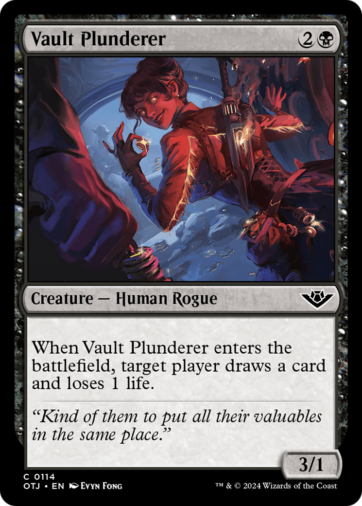 Vault Plunderer (114) Foil - Outlaws of Thunder Junction