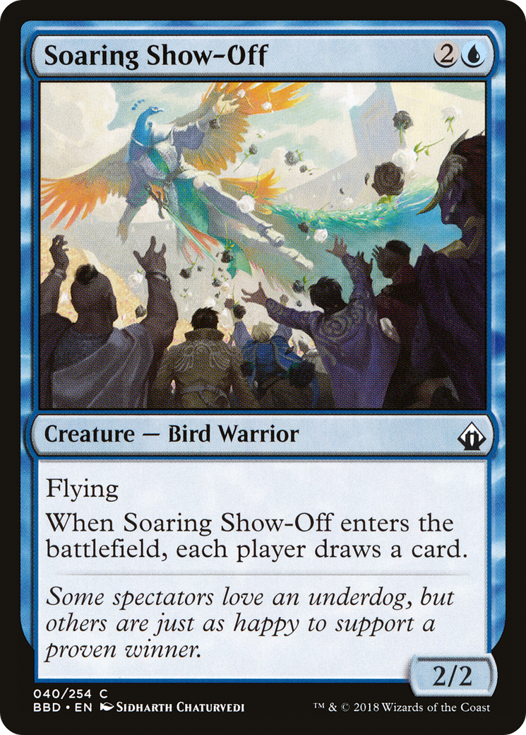 Soaring Show-Off (040) Foil - Battlebond