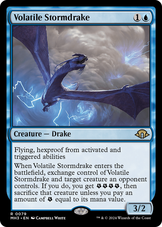 Volatile Stormdrake (079) - Modern Horizons 3