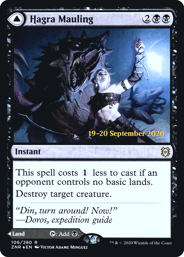 Hagra Mauling (106) Foil - Zendikar Rising Promos