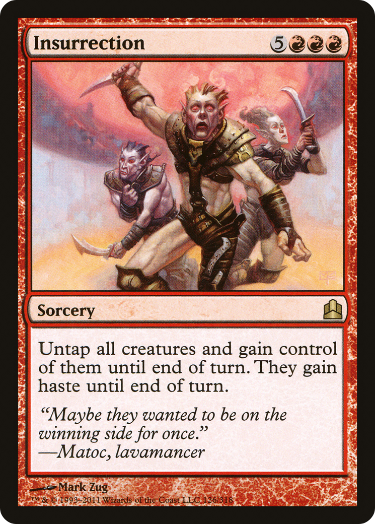 Insurrection (126) - Commander 2011
