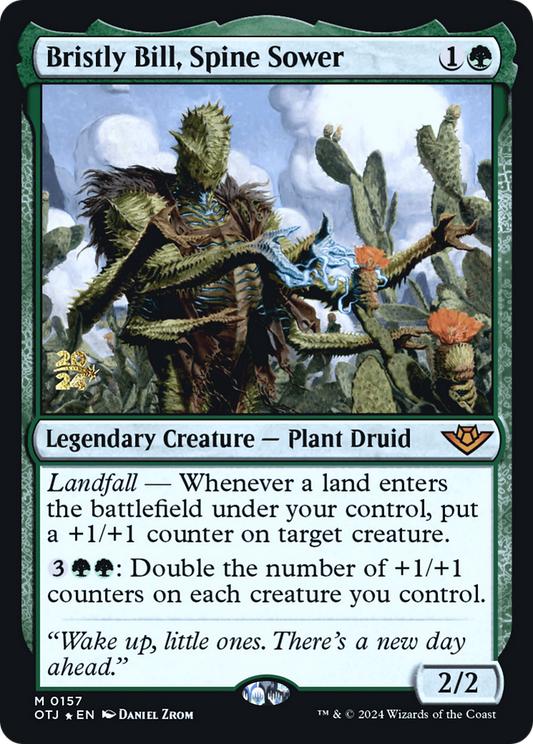 Bristly Bill, Spine Sower (157) Foil - Outlaws of Thunder Junction Promos