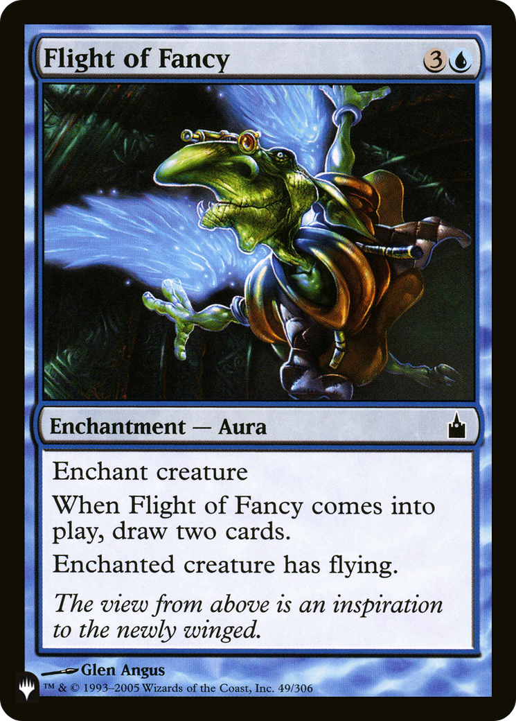 Flight of Fancy (RAV-49) - The List