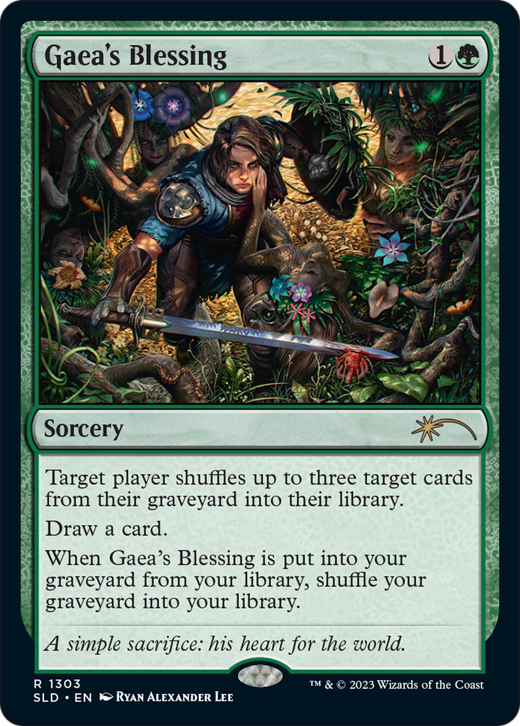 Gaea's Blessing [Secret Lair Drop Series] | Silver Goblin