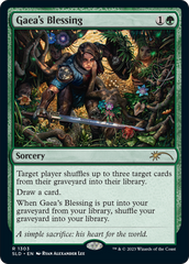 Gaea's Blessing [Secret Lair Drop Series] | Silver Goblin