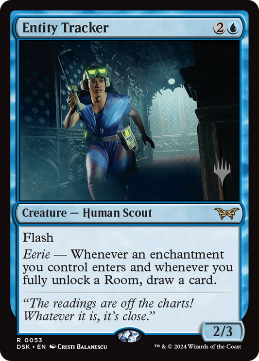 Entity Tracker (0053) [Duskmourn: House of Horror Promos] Foil