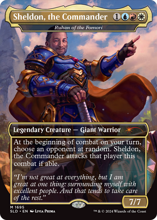 Ruhan of the Fomori / Sheldon, the Commander(Borderless) (1695)