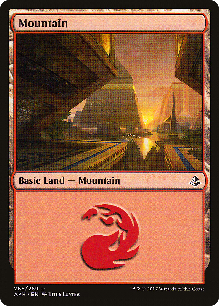 Mountain (265) Foil - Amonkhet
