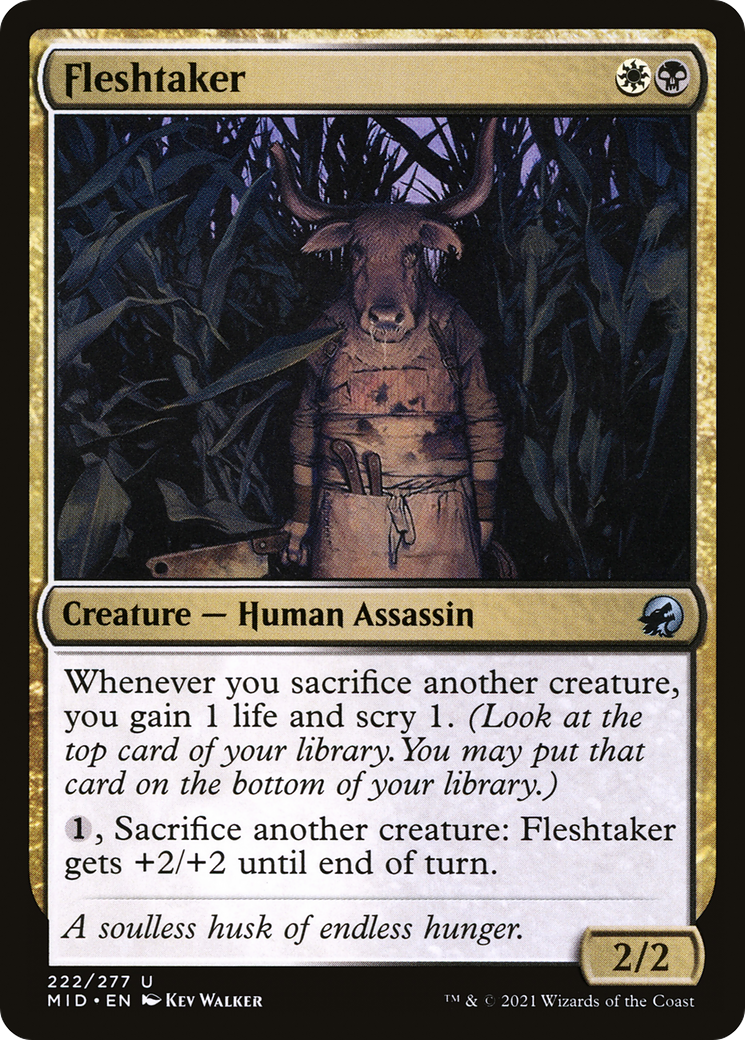 Fleshtaker [Innistrad: Midnight Hunt] | Silver Goblin