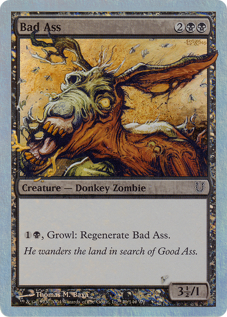 Bad Ass (049) Foil - Unhinged