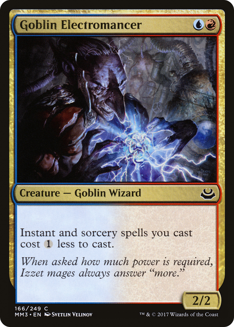Goblin Electromancer (166) - Modern Masters 2017