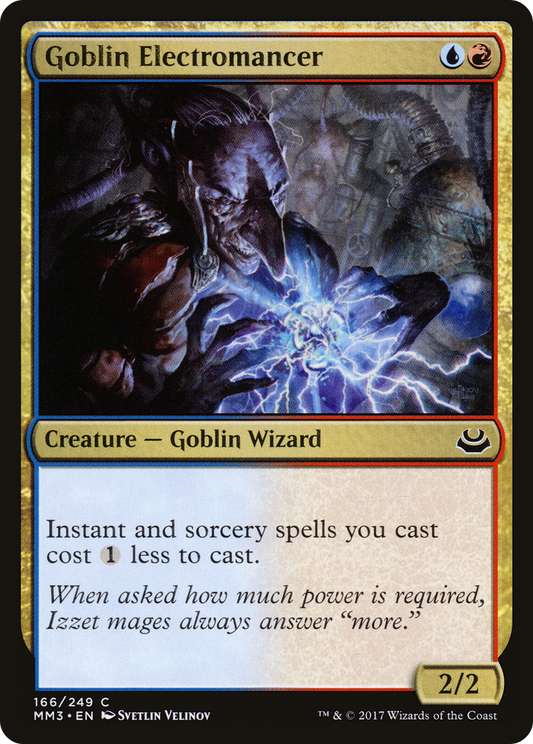 Goblin Electromancer (166) - Modern Masters 2017