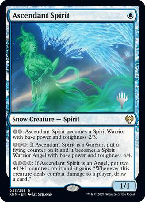 Ascendant Spirit (Promo Pack) [Kaldheim Promos] | Silver Goblin