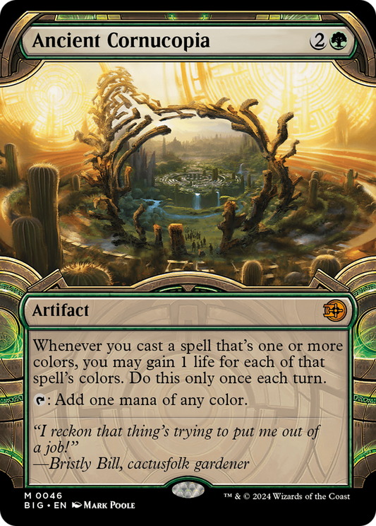 Ancient Cornucopia (Showcase) (046) Foil - The Big Score
