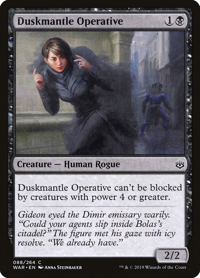 Duskmantle Operative [War of the Spark] | Silver Goblin