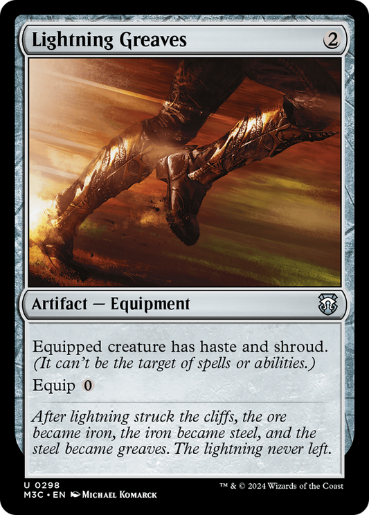 Lightning Greaves (298)