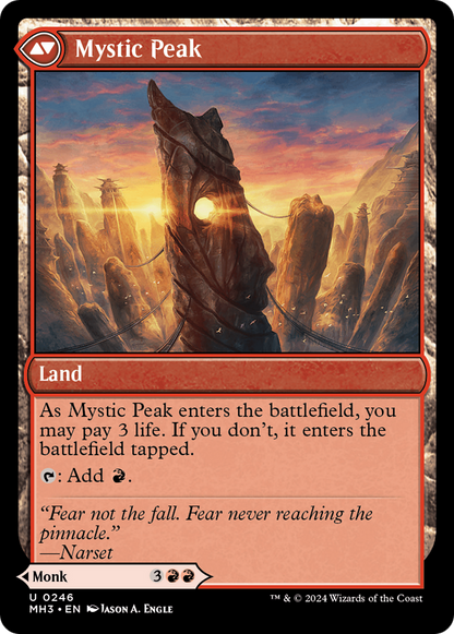 Pinnacle Monk (246) Foil - Modern Horizons 3