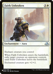 Faith Unbroken [The List Reprints] | Silver Goblin