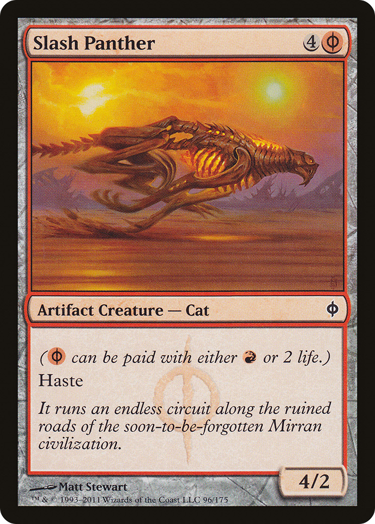 Slash Panther (096) Foil - New Phyrexia