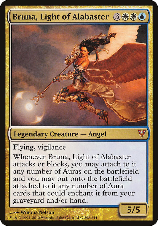 Bruna, Light of Alabaster (208) - Avacyn Restored