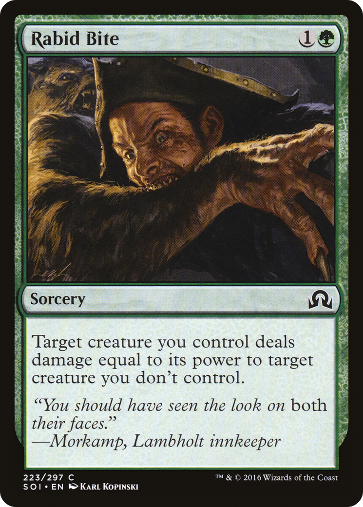 Rabid Bite (223) - Shadows over Innistrad
