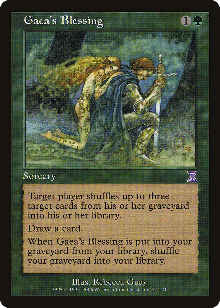 Gaea's Blessing (Retro) (077) - Time Spiral Timeshifted