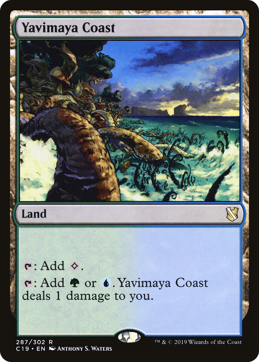Yavimaya Coast (287) - Commander 2019