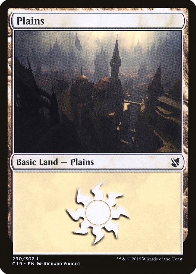 Plains (290) [Commander 2019] | Silver Goblin