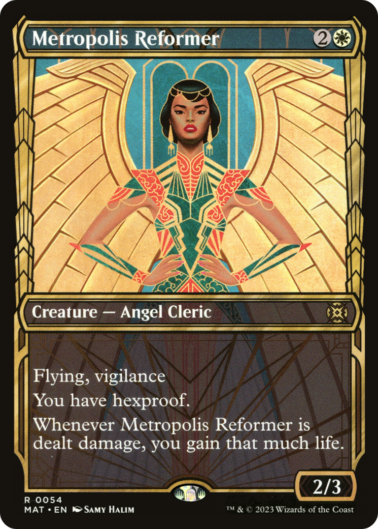 Metropolis Reformer (Showcase) (054) Foil - March of the Machine: The Aftermath