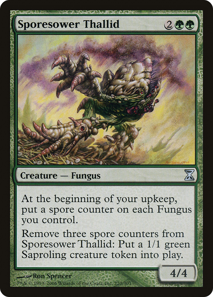 Sporesower Thallid (220) Foil - Time Spiral