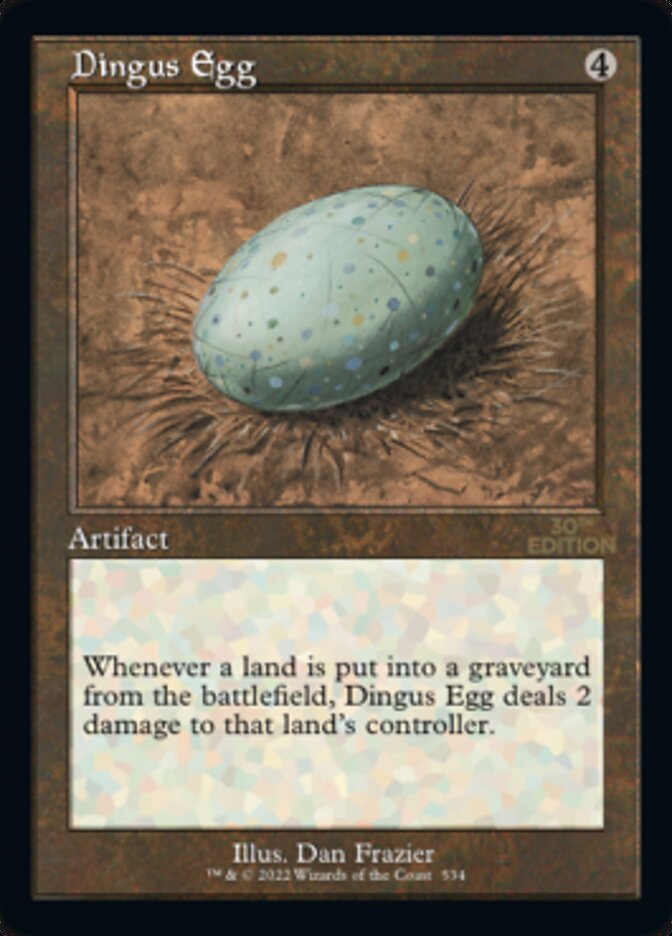 Dingus Egg (Retro) (534) - 30th Anniversary Edition