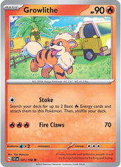 Growlithe (031/198) [Scarlet & Violet: Base Set] | Silver Goblin